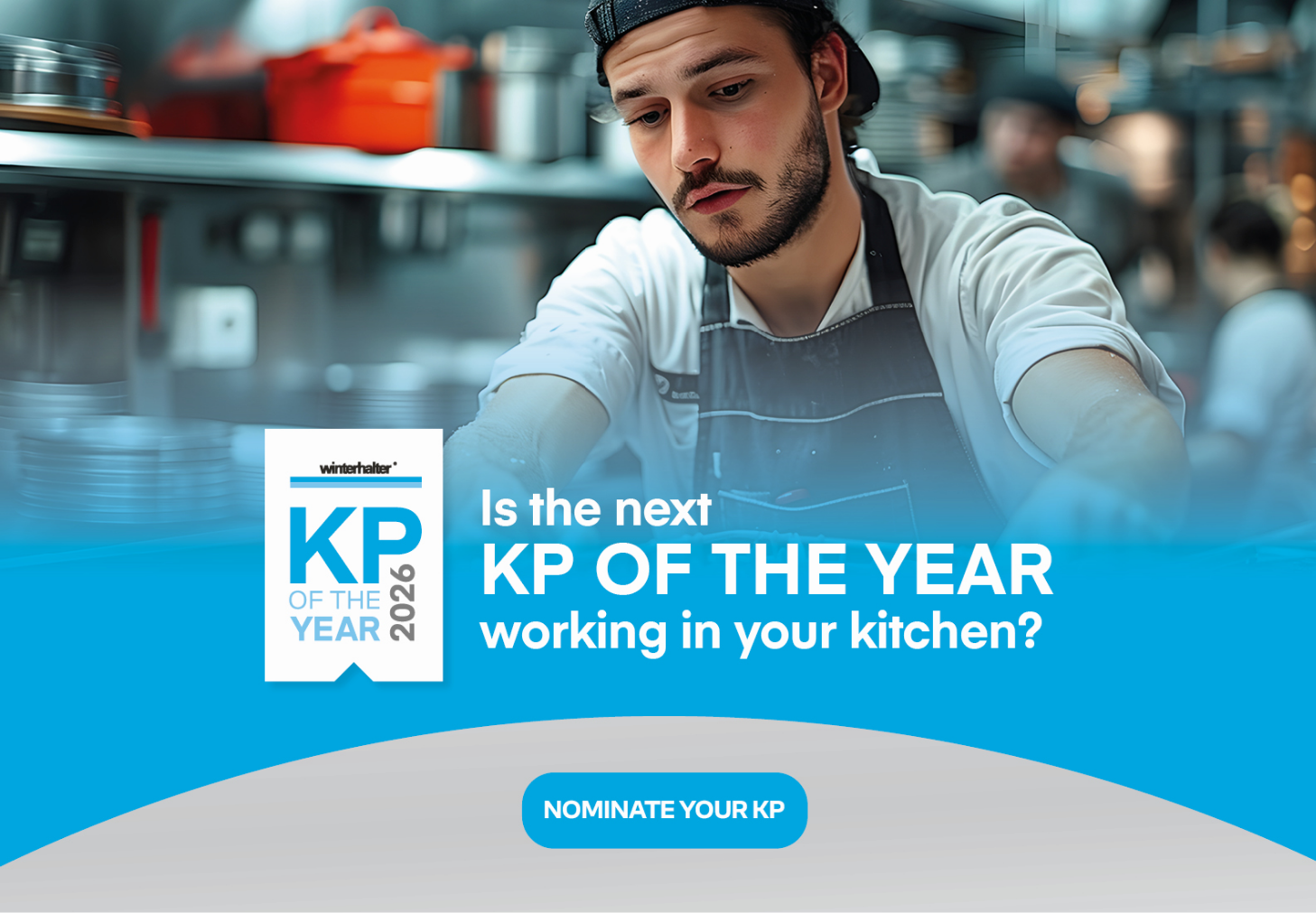 2025 kitchen porter of the year winner, Ram Meadows